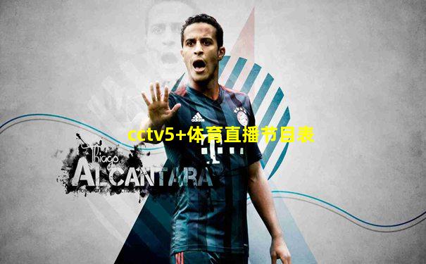 cctv5+体育直播节目表