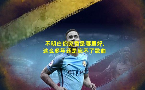 不明白你究竟是哪里好,这么多年还是忘不了歌曲