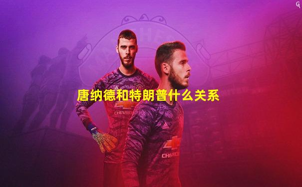 唐纳德和特朗普什么关系