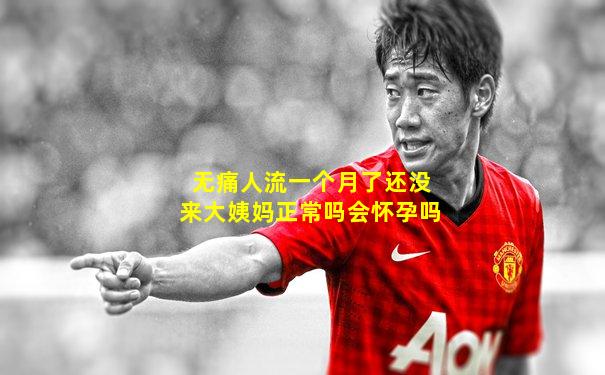 无痛人流一个月了还没来大姨妈正常吗会怀孕吗