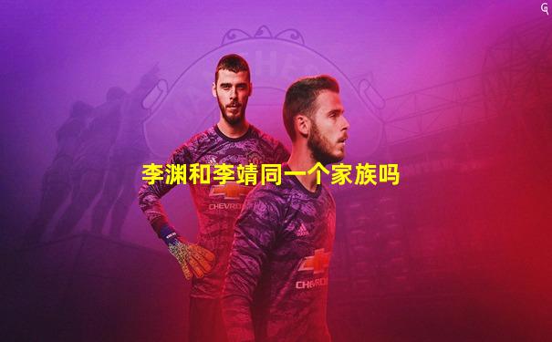 李渊和李靖同一个家族吗